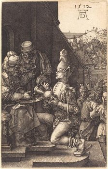 Pilate Washing His Hands, 1512. Creator: Albrecht Durer.