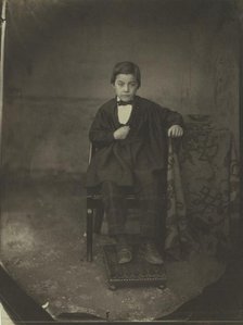 Portrait of a Young Boy, c. 1848. Creator: Louis-Adolphe Humbert de Molard (French, 1800-1874).