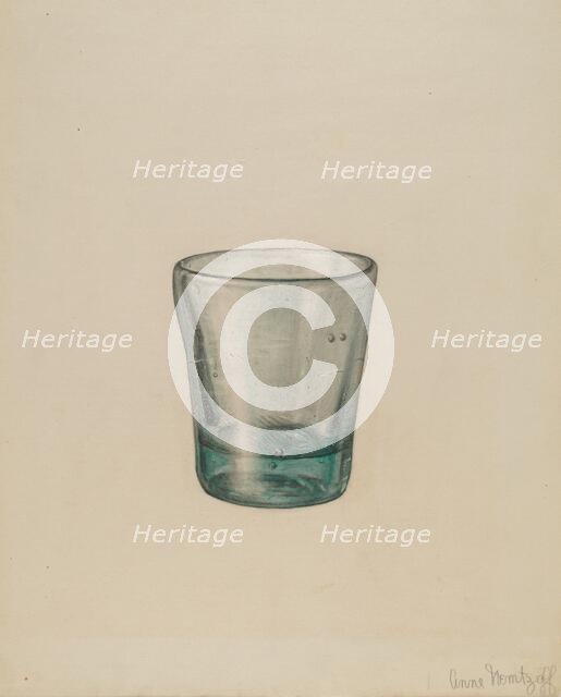 Tumbler, c. 1940. Creator: Anne Nemtzoff.