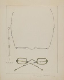 Spectacles, c. 1938. Creator: Cora Parker.