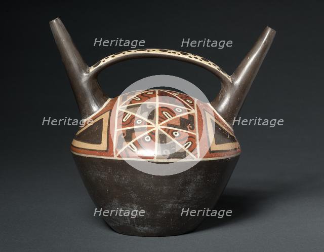 Double-Spouted Vessel, 500-900. Creator: Unknown.