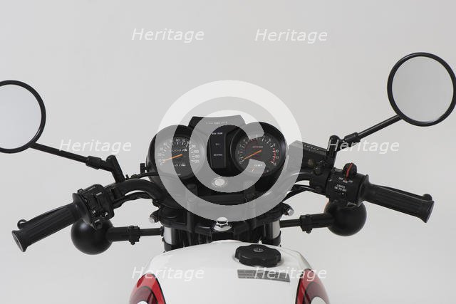 1981 Yamaha RD250 LC. Creator: Unknown.