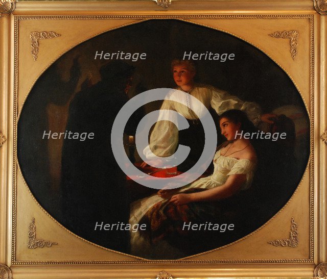 Fortune-telling, 1867. Artist: Siemiradzki, Henryk (1843-1902)