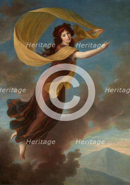 Portrait of Princess Karoline von Liechtenstein, née Countess von Manderscheid-Blankenheim (1768-183