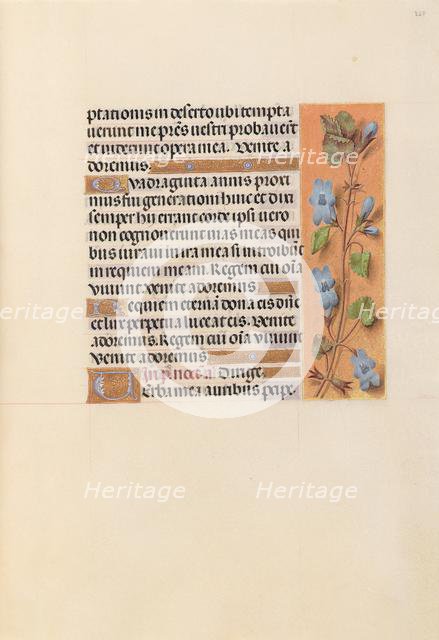 Hours of Queen Isabella the Catholic, Queen of Spain: Fol. 227r, c. 1500. Creator: Master of the First Prayerbook of Maximillian (Flemish, c. 1444-1519); Associates, and.
