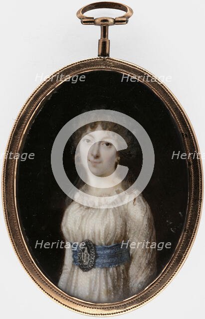 Portrait of a girl, 1700-1800. Creator: Unknown.