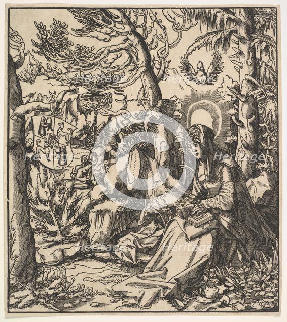 Saint Ita (of Toggenburg), from the Habsburg Saints, 1516-18. Creator: Leonhard Beck.