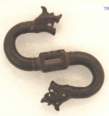 Dragon Hook, Iran or Central Asia, 15th century. Creator: Unknown.