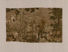 Panel (Furnishing Fabric), United States, 1848/50. Creator: Unknown.