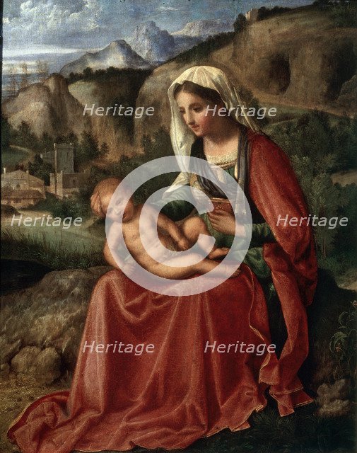 'The Virgin and Child in a Landscape', c1503. Artist: Giorgione