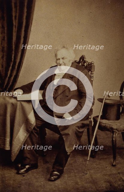 Joseph Wolff, c1850s. Creator: Maull & Polyblank.