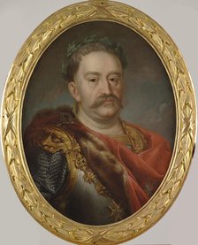 Portrait of John III Sobieski (1629-1696), King of Poland and Grand Duke of Lithuania, 1768-1771. Creator: Bacciarelli, Marcello (1731-1818).