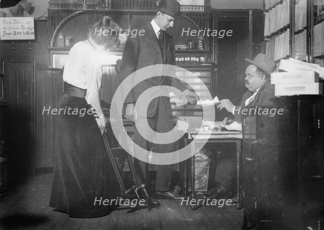 Miss Mielke, 22 Oct 1914. Creator: Bain News Service.