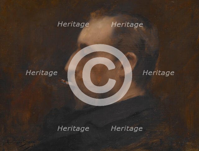 Portrait of a Man, 1871. Creator: Charles Emile Auguste Carolus-Duran.