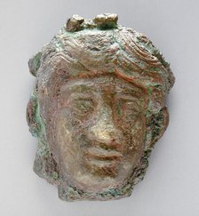 Face of a Deity, Greco-Roman Period (400 BCE-300 CE). Creator: Unknown.