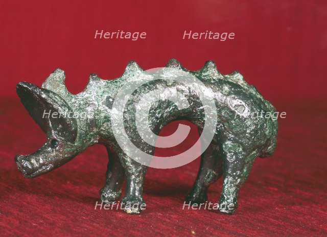 Celtic bronze boar, Hounslow, Middlesex, England, 1st century BC- 1st century AD. Artist: Unknown