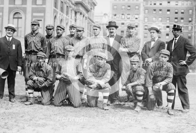 Chinese B.B. team, Hawaii, 1914. Creator: Bain News Service.