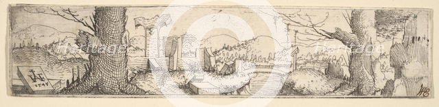 Landscape, 1545. Creator: Augustin Hirschvogel.