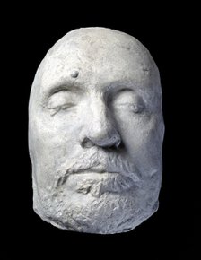 Oliver Cromwell's death mask, c17th century. Artist: Unknown.