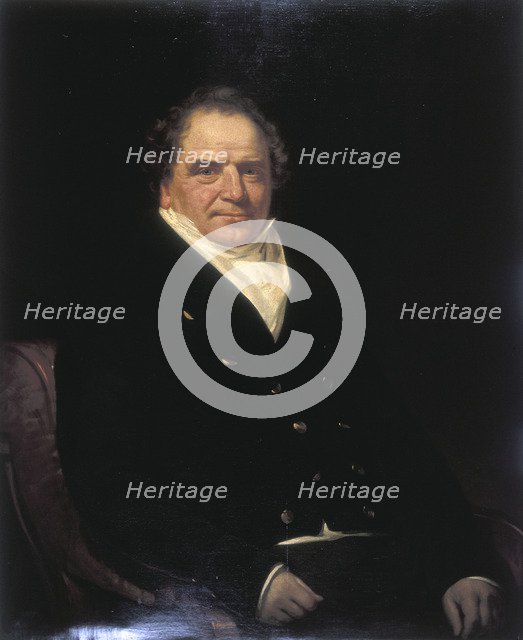 Sir Edward Banks, 1829. Artist: William Patten