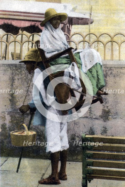 A porter, Mexico, early 20th century. Artist: Unknown
