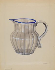 Small Pitcher, 1935/1942[. Creator: Charles Caseau.