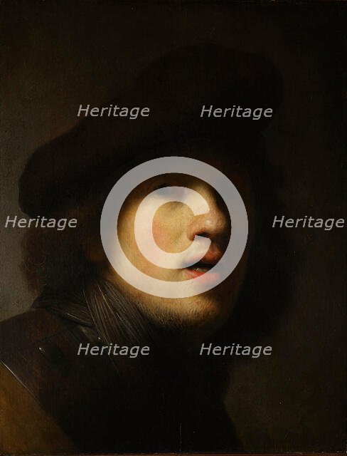 Self-Portrait, about 1629. Creator: Rembrandt Harmensz van Rijn.