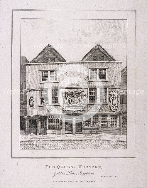 Golden Lane, London, 1800. Artist: Anon