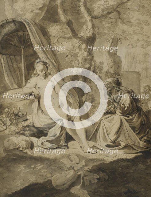 Vertumnus and Pomona. Creator: Nikolaus Knüpfer.