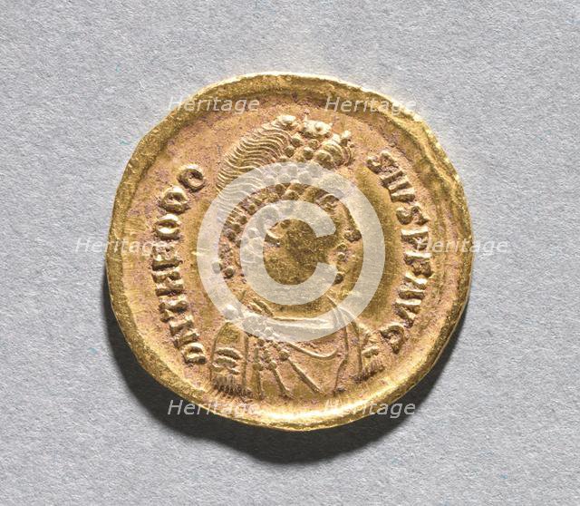 Solidus of Theodosius I the Great , 383-388. Creator: Unknown.