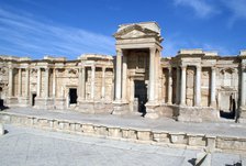The theatre, Palmyra, Syria. 