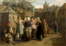 The Village Well, 1871. Creator: Hugh Cameron.