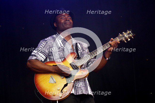 Chris Cobbson, Love Supreme Jazz Festival, Glynde Place, East Sussex, 2014. Artist: Brian O'Connor.