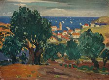 'Olives at Collioure', 1911. Artist: James Dickson Innes.