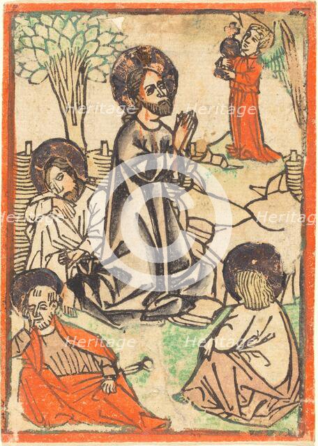 Christ on the Mount of Olives, c. 1460. Creator: Unknown.