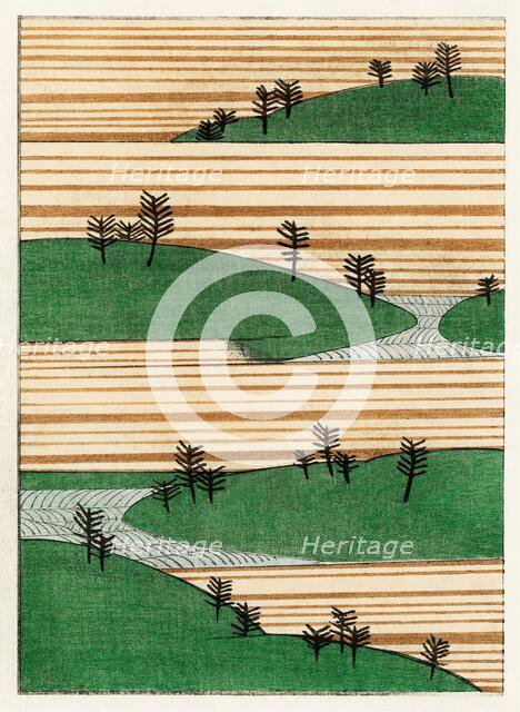 Illustration from Bijutsu Sekai (Art World), 1893-1896. Creator: Seitei (Shotei), Watanabe (1851-1918).