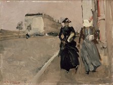 Gust of wind. Artist: Breitner, George Hendrik (1857-1923)