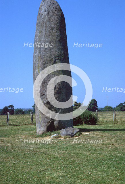 Champ-Dolent Menhir. Artist: Unknown
