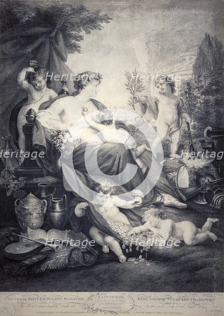 'Happiness', 1799. Artist: Thomas Burke