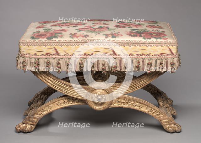 Stool, 1786-1787. Creator: Jean-Baptiste-Claude Sené (French, 1748-1803).