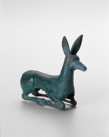 Ornament with Recumbent Deer, 6th/4th century B.C.. Creator: Unknown.