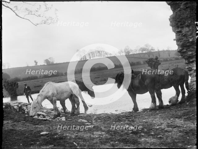 Minster Lovell, West Oxfordshire, Oxfordshire, 1924. Creator: Katherine Jean Macfee.