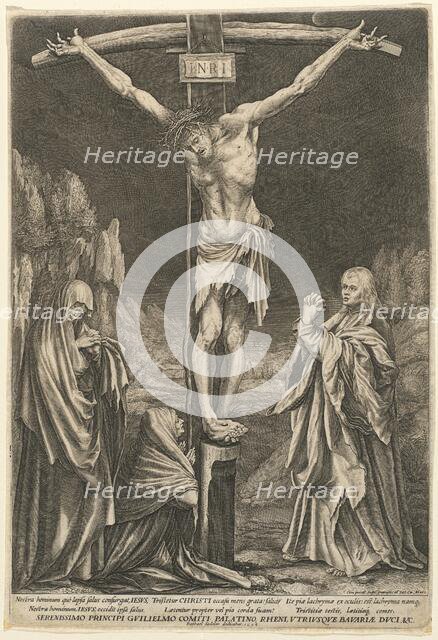 The Small Crucifixion, 1605. Creator: Raphael Sadeler.