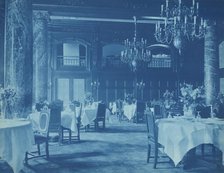 Willard Hotel - dining room, between1901 and 1910. Creator: Frances Benjamin Johnston.