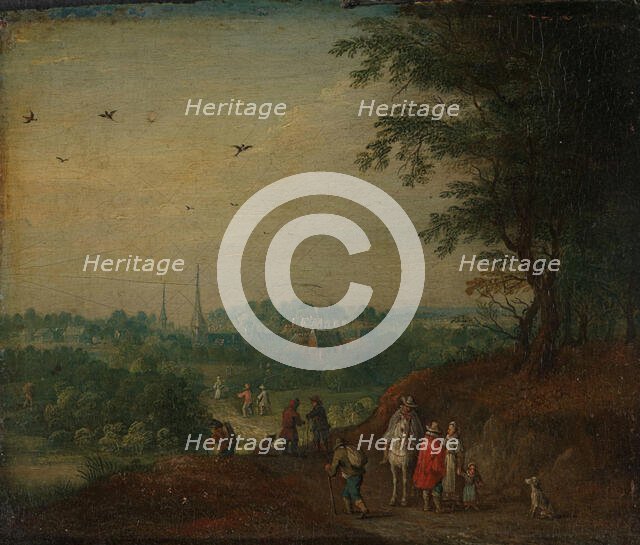 Summer landscape, 17th century. Creator: Peeter Gysels.