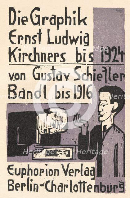 Die Graphik Ernst Ludwig Kirchners bis 1924 von Gustav Schiefler Band I bis 1916..., 1926. Creator: Ernst Kirchner.