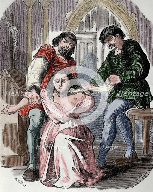 Margarita of Burgundy (1290-1315), Queen of France and Navarre, 19th century. Creator: Auguste Belin.