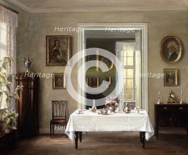 'The Interior', c1900-1940. Artist: Hans Hilsoe