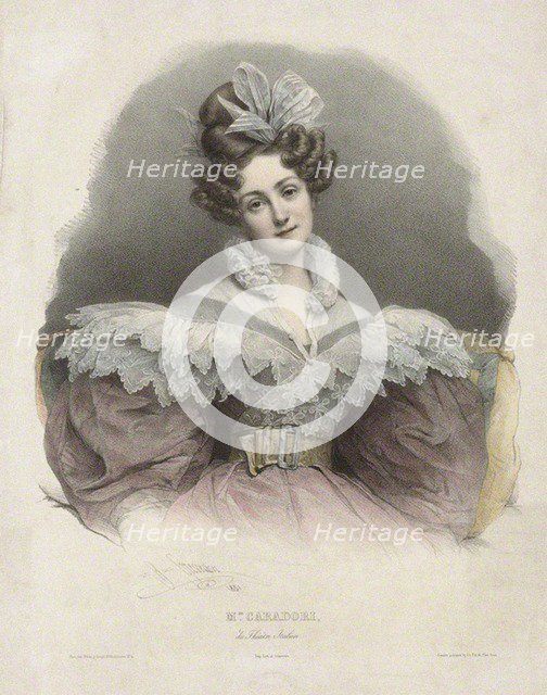 Maria Caterina Rosalbina Caradori-Allan (1800-1865).