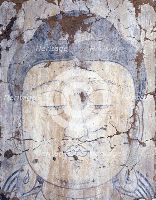 Buddha's head, between 1368 and 1644. Creator: Unknown.